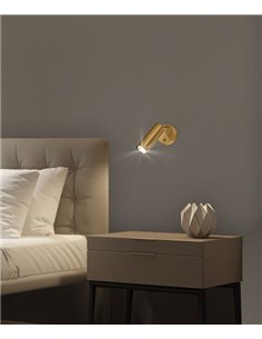 Antia wall sconce - AJP - Adjustable reading lamp