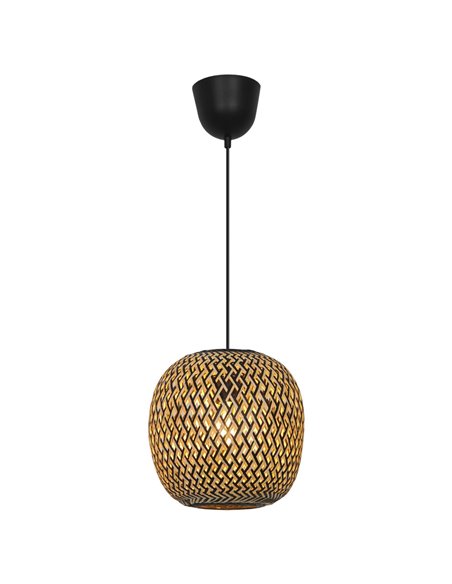 Alguero ceiling pendant - AJP - Bamboo lampshade, boho chic style