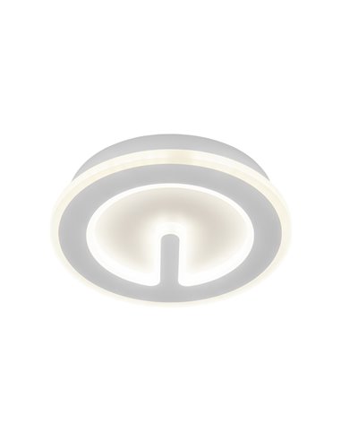 Sorrento wall and ceiling light - AJP - Minimalist design, white finish, LED