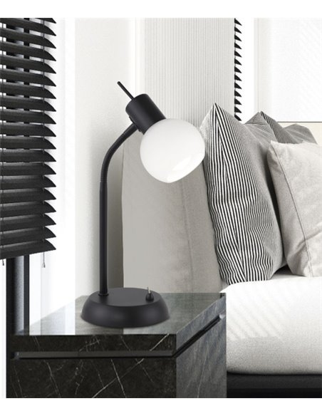 Opal table lamp - AJP - Modern lamp with swiveling head