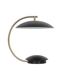 Nanda table lamp - AJP - Decorative design, black and gold finish 2