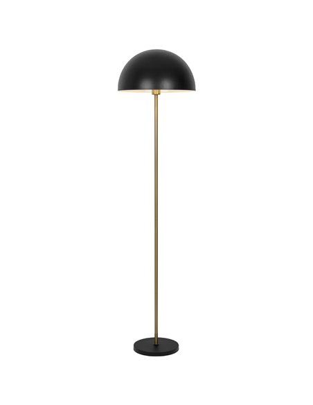 Marnau floor lamp - AJP - Black and gold decorative design