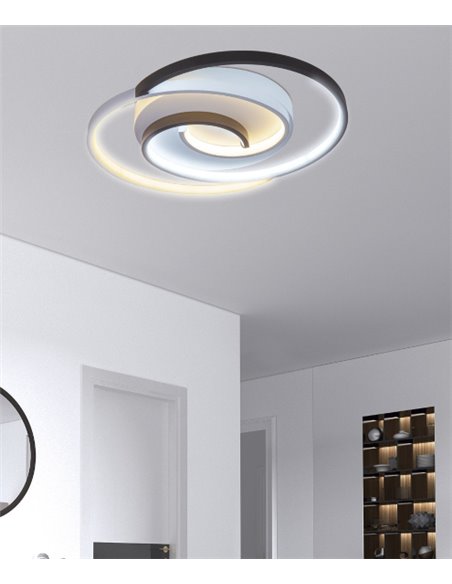 Manzoni ceiling light - AJP - Minimalist LED lamp, 2700-6500K