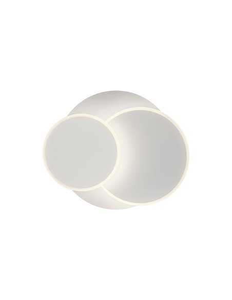 Bossa wall and ceiling light - AJP - Minimalist LED light, white finish