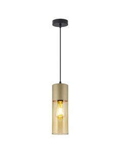 Derek ceiling pendant light - AJP - Tubular glass lamp in 2 colors 2