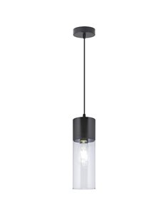 Derek ceiling pendant light - AJP - Tubular glass lamp in 2 colors