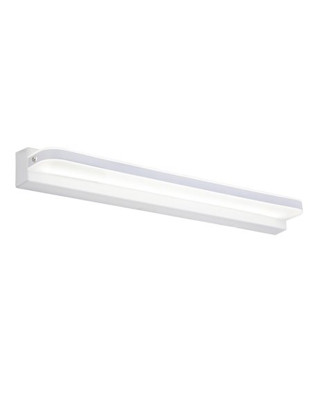 Aero bathroom wall light - AJP - LED mirror light, white finish 