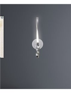 Mar wall light - AJP - Minimalist LED lamp, chrome finish