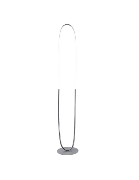 Mya floor lamp - AJP - Minimalist LED lamp, chrome finish