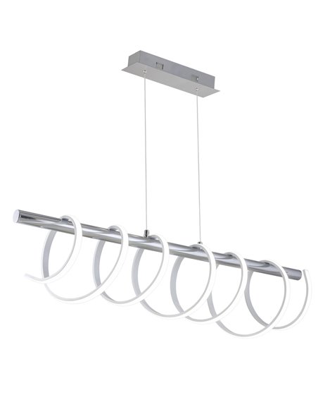 Moeb pendant light - AJP - Elegant design in chrome, LED lamp