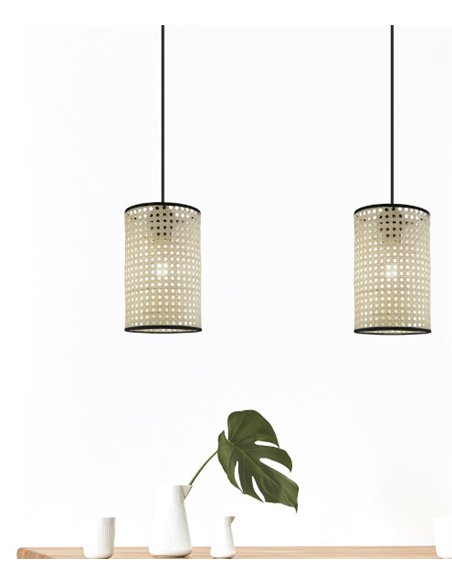 Dafne ceiling pendant light - AJP - Decorative grid lampshade