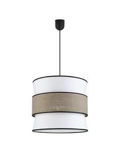 Sabina pendant light - AJP - Decorative fabric ceiling light 2