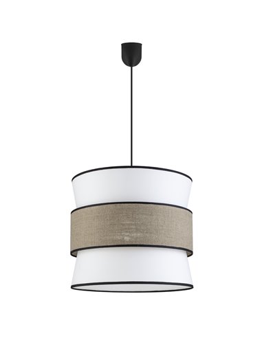 Sabina pendant light - AJP - Decorative fabric ceiling light