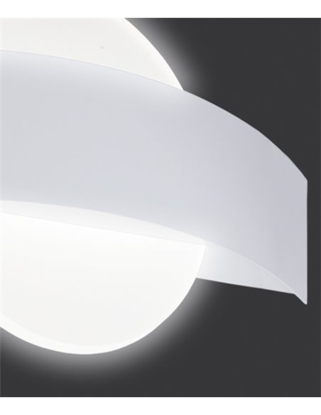 Lunar wall light - AJP - Modern LED white lamp