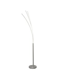 Elaz floor lamp - AJP - Minimalist satin nickel design 2
