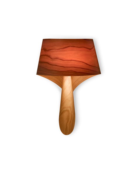 Aplique de pared de madera natural en 11 colores - Air - LZF