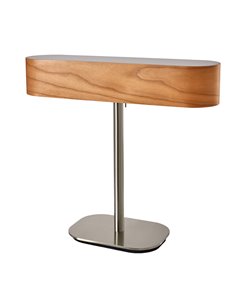 Lámpara de mesa de madera natural en 11 colores regulable Led - I Club  - LZF 2