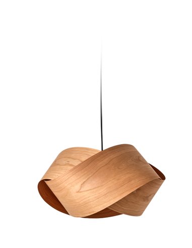 Lámpara colgante de madera natural en 11 colores - Nut - LZF