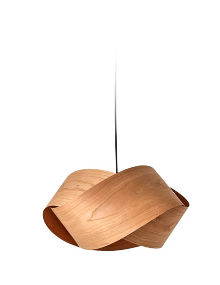 Lámpara colgante de madera natural en 11 colores - Nut - LZF