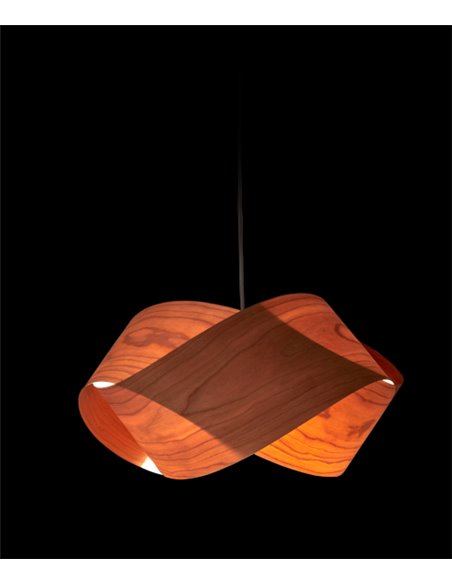 Lámpara colgante de madera natural en 11 colores - Nut - LZF