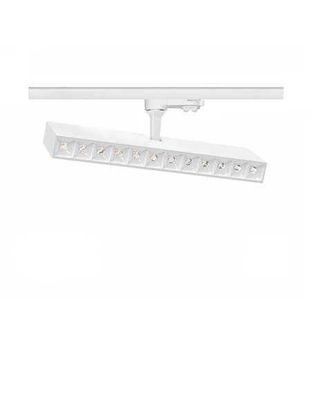 Alfa three-phase track spotlight - Beneito & Faure- Adjustable LED lamp