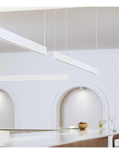 Evo Fly pendant light - Beneito & Faure - Minimalist office lamp