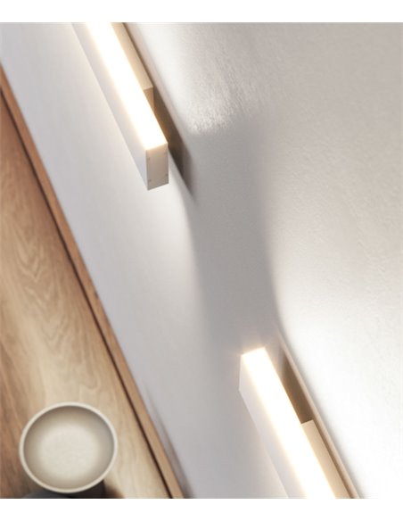 Evo Dual wall light - Beneito & Faure - LED horizontal lamp