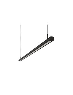 Evo R pendant or surface light - Beneito & Faure - Horizontal design available in black or white
