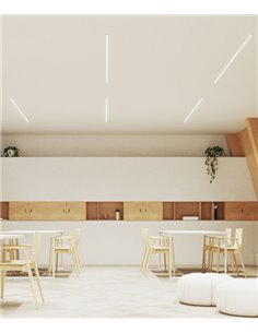 Evo E recessed light - Beneito & Faure - Linear lamp in various sizes