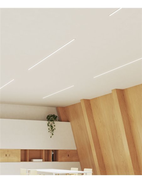 Evo E recessed light - Beneito & Faure - Linear lamp in various sizes