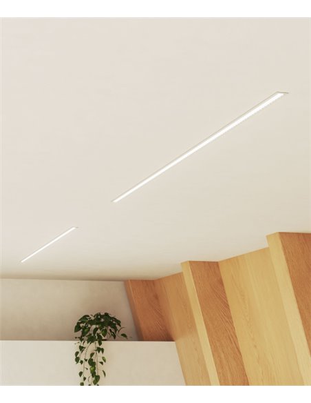 Evo E recessed light - Beneito & Faure - Linear lamp in various sizes