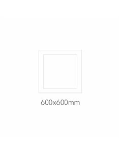 Mirrow pendant light - Beneito & Faure - Square LED lamp