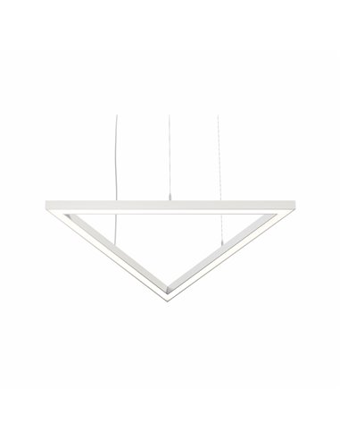 Tax pendant light - Beneito & Faure - Office triangular lamp