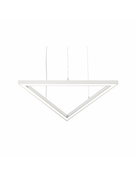 Tax pendant light - Beneito & Faure - Office triangular lamp