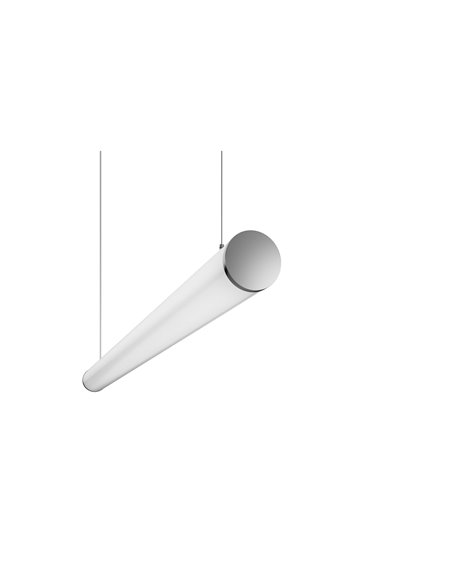 Tubi pendant light - Beneito & Faure - Horizontal LED office lamp