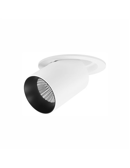 Oxo recessed spotlight - Beneito & Faurse - Adjustable round LED spotlight