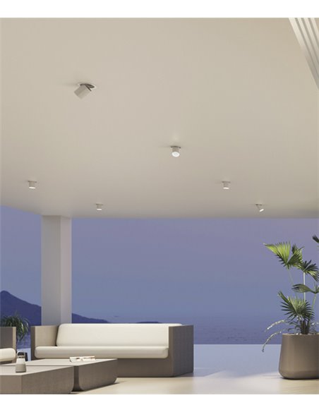 Oxo recessed spotlight - Beneito & Faurse - Adjustable round LED spotlight