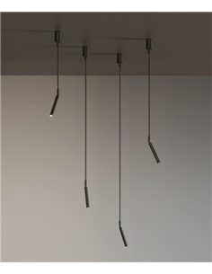 Golf ceiling spotlight - Beneito & Faure - Minimalist LED adjustable lamp