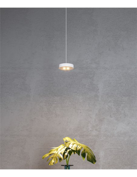 Cookie pendant light - Beneito & Faure - Surface or recessed LED lamp