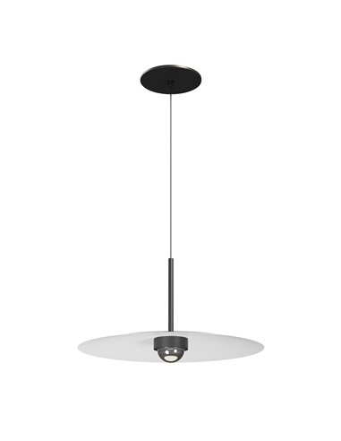 Hat R pendant light - Beneito & Faure - LED recessed light with adjustable height