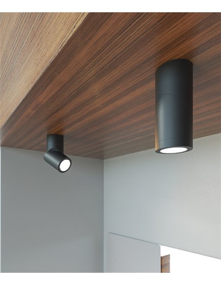 Plus ceiling spotlight - Beneito & Faure - Lamp with LED directional lighting