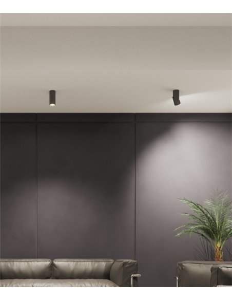 Plus ceiling spotlight - Beneito & Faure - Lamp with LED directional lighting