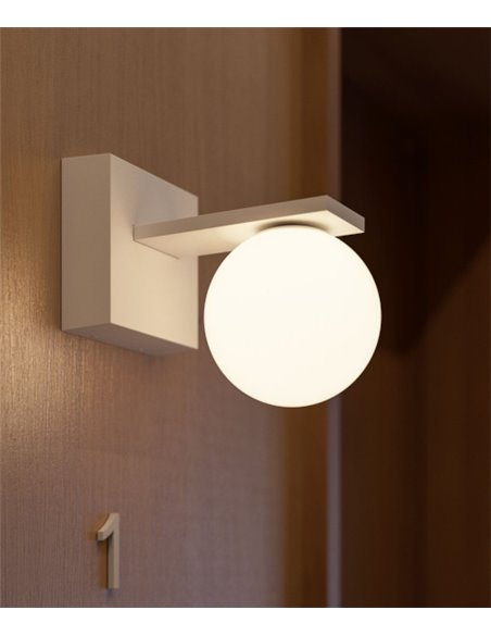 Sphere outdoor wall light - Beneito & Faure - Spherical lamp IP54