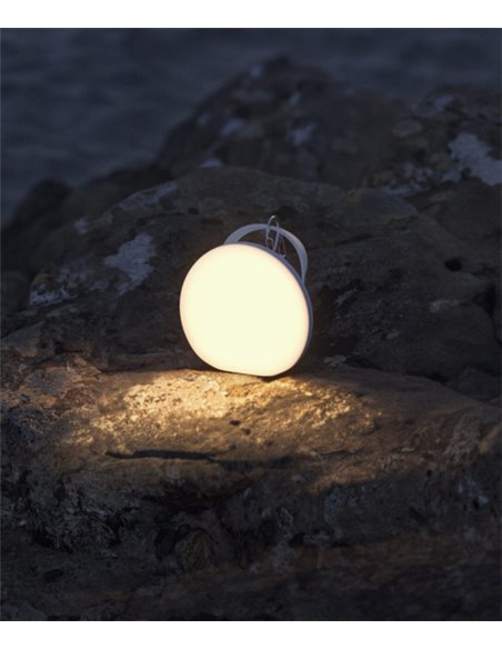 Madi portable lamp - Beneito & Faure - White outdoor lamp