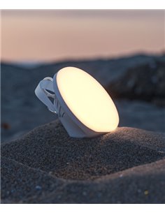 Madi portable lamp - Beneito & Faure - White outdoor lamp