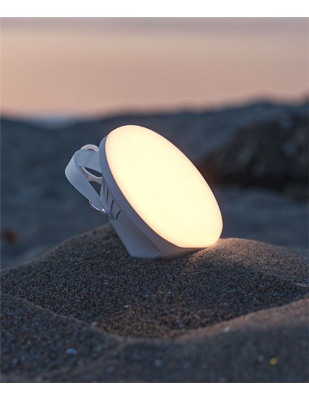 Madi portable lamp - Beneito & Faure - White outdoor lamp