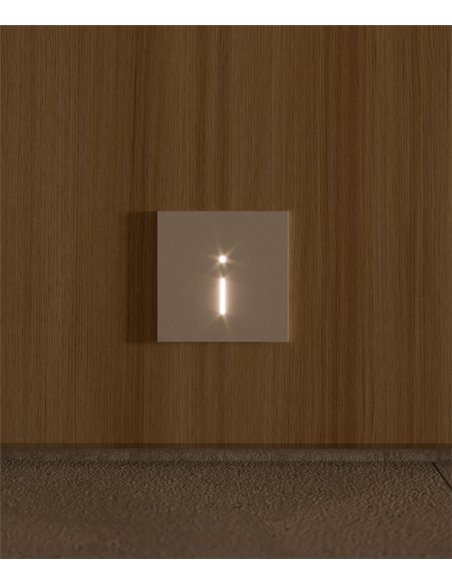 Lao recessed light - Beneito & Faure - Wall lamp with sensor