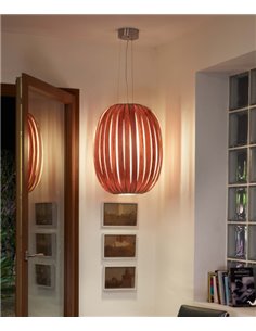Lámpara de techo de madera natural en 11 colores - Pod - LZF