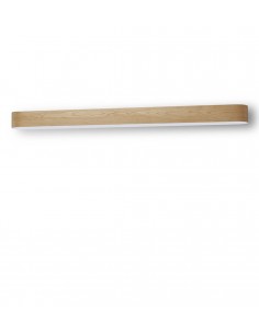 I Club Slim wall light - LZF - Linear wooden wall lamp