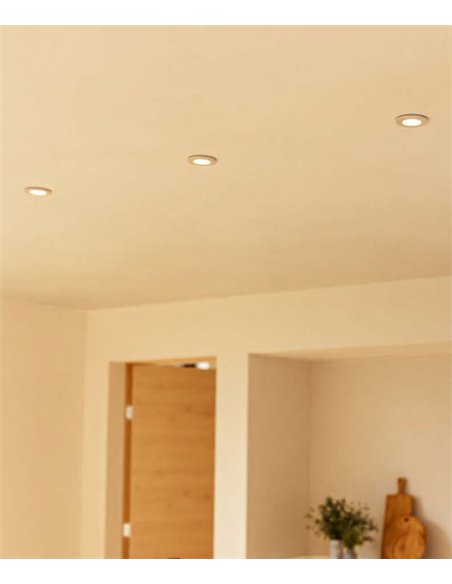 Bala recessed ceiling light - FORLIGHT - Indoor and outdoor downlight, LED 3000K or 2700K, Diameter: 8,2 cm, IP65